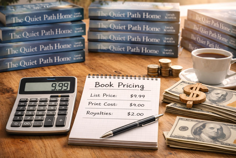 Book pricing guide for self-published authors